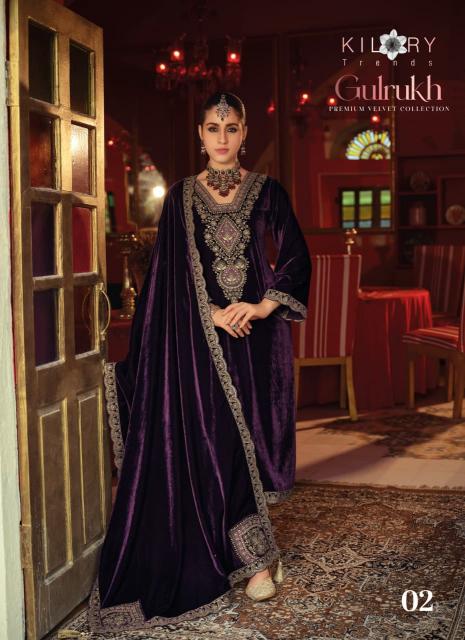 Kilory gulrukh dress material wholesale
